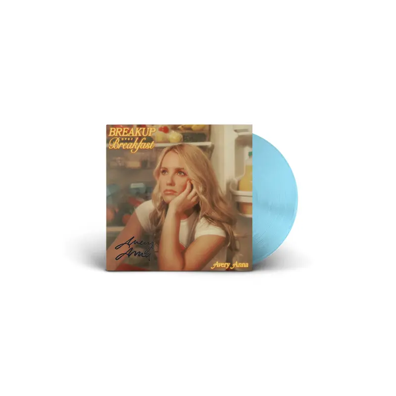Breakup Over Breakfast SIGNED Baby Blue Vinyl