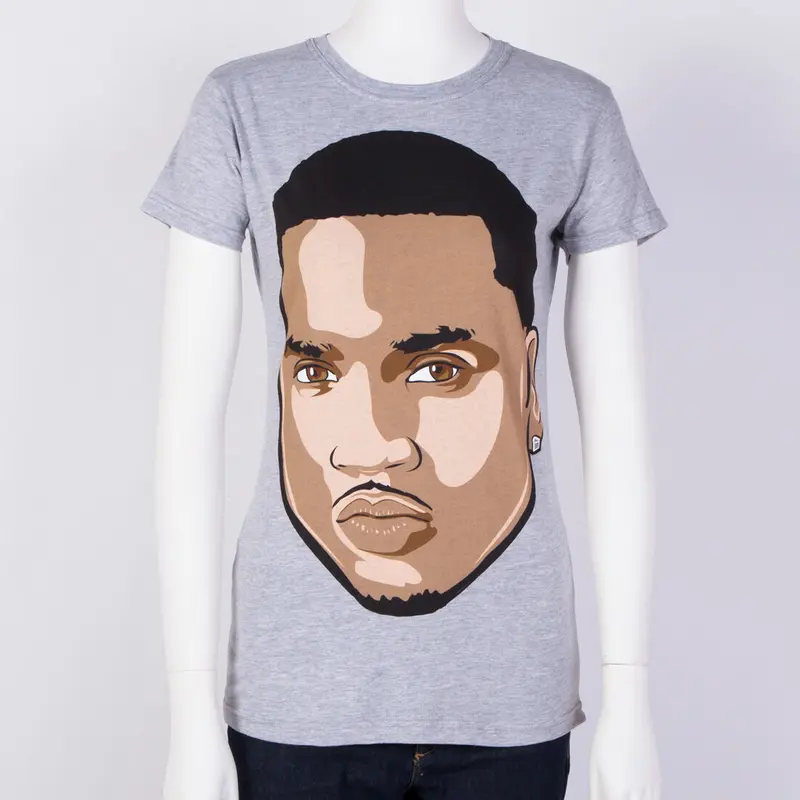 Cartoon Face Juniors T-Shirt