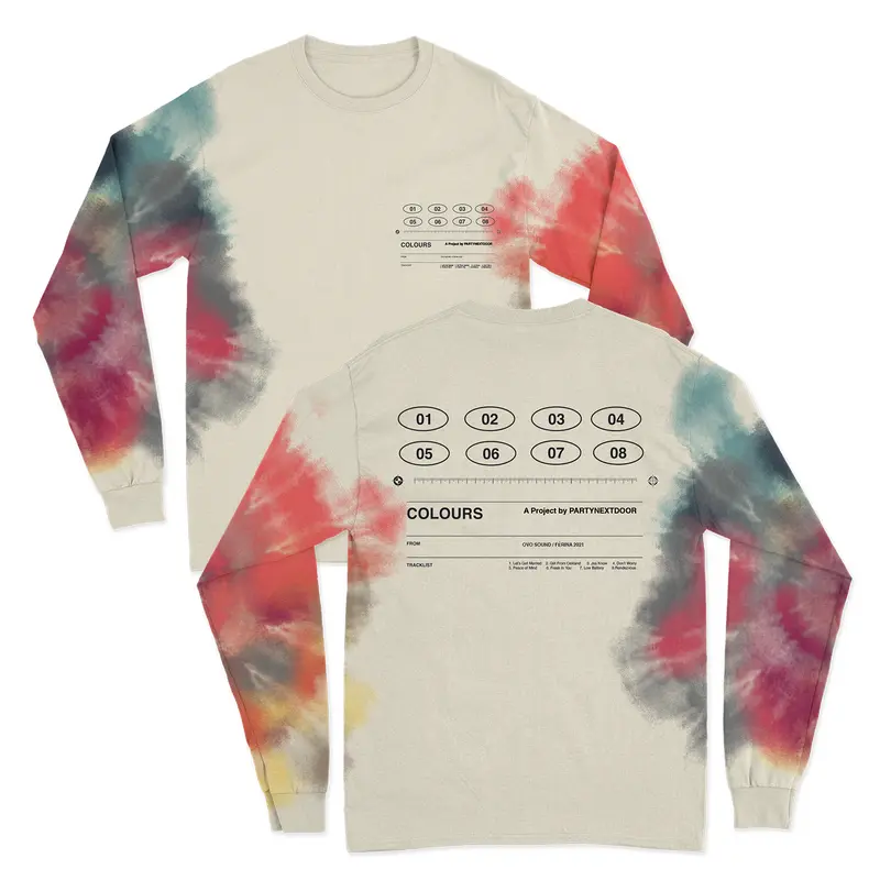 COLOURS Ltd Edition Tie Dye Crewneck