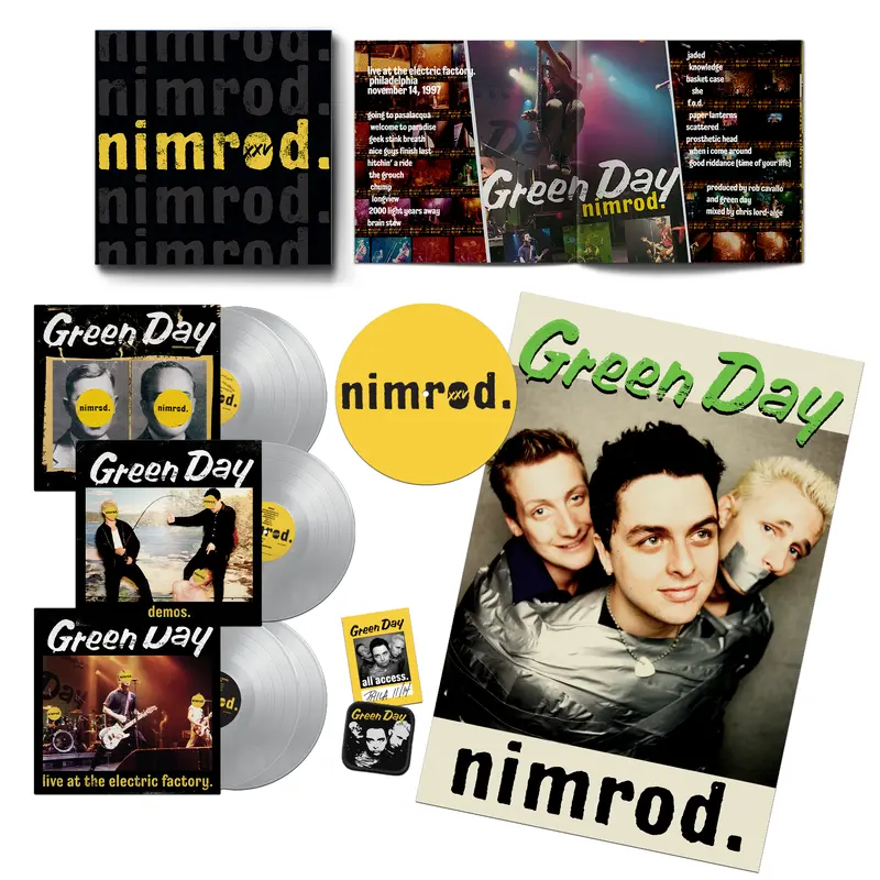 Nimrod XXV Limited Silver Vinyl 5LP