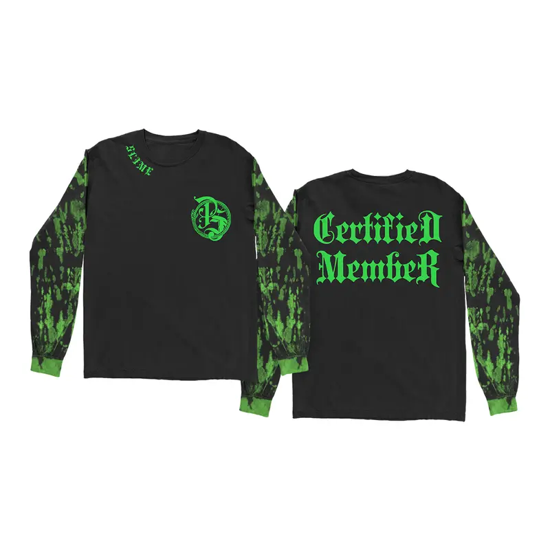 Shiesty Sleeves Black Long Sleeve T-Shirt