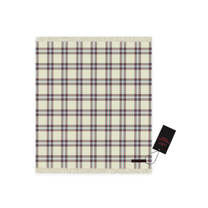 Winter of Mixed Drinks Anniversary Tartan Blanket