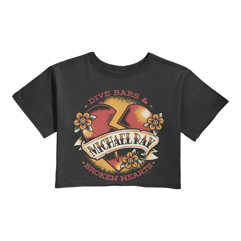 Dive Bars & Broken Hearts Ladies Crop