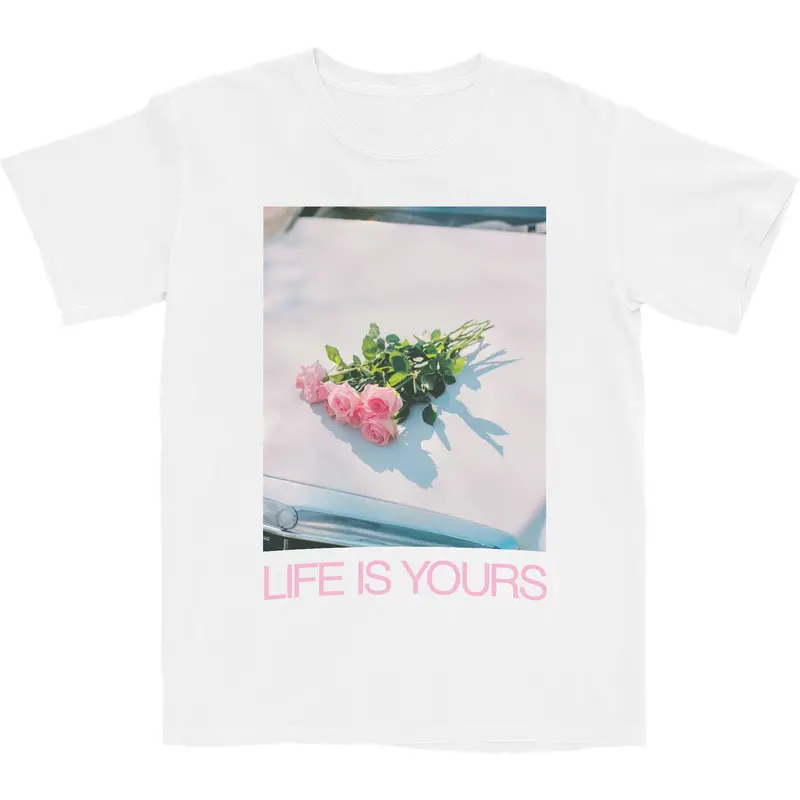 LIFE IS YOURS T-shirt White