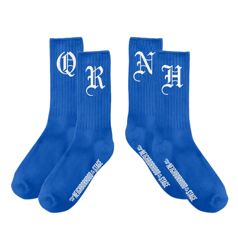 QR/NH Initial Socks