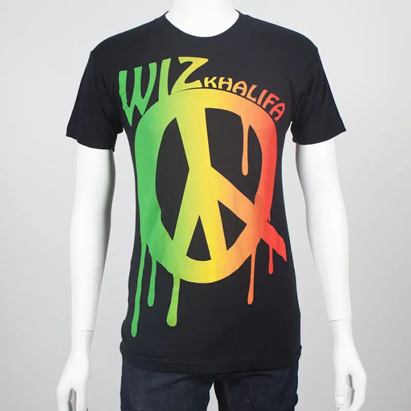Rasta Peace Slim Fit T-Shirt