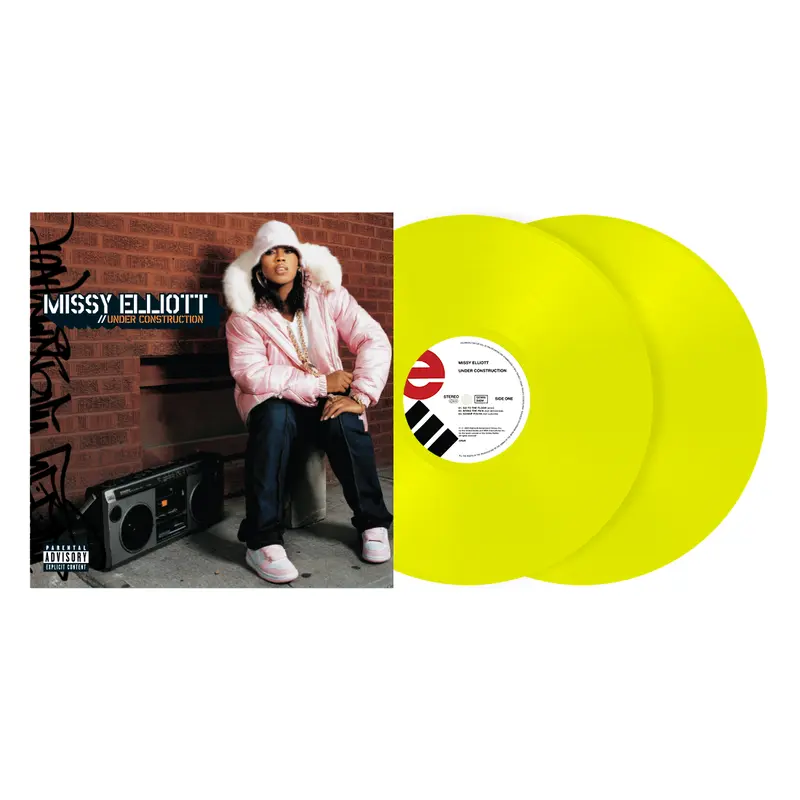 Under Construction Neon Yellow 2LP Vinyl