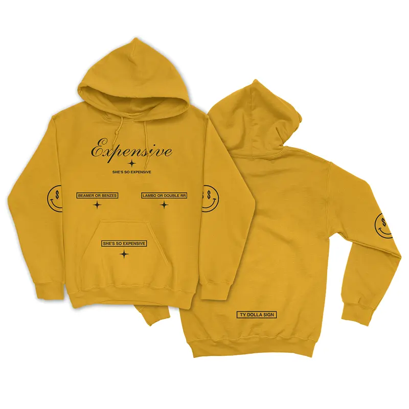 Expensive Yellow Hoodie