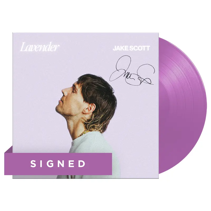Lavender Signed Art Card Vinyl