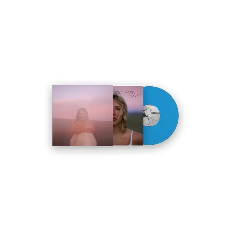 let go letters signed sky blue vinyl