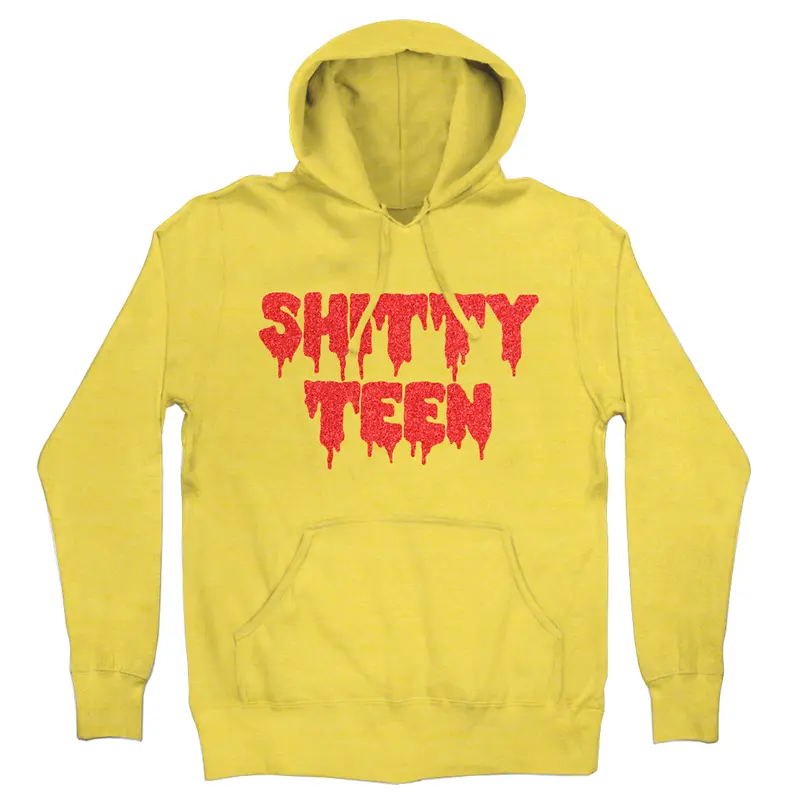 Shitty Teen Gold Pullover Hoodie