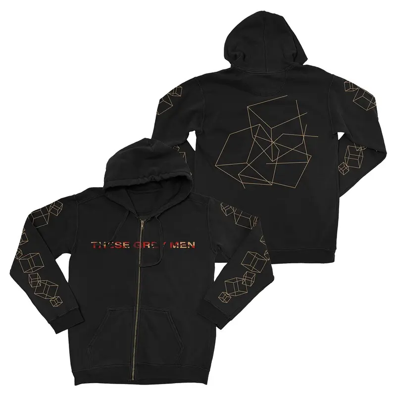 These Grey Men Zip Hoodie