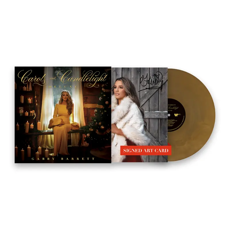Carols and Candlelight (Deluxe) Signed Galaxy Gold Vinyl