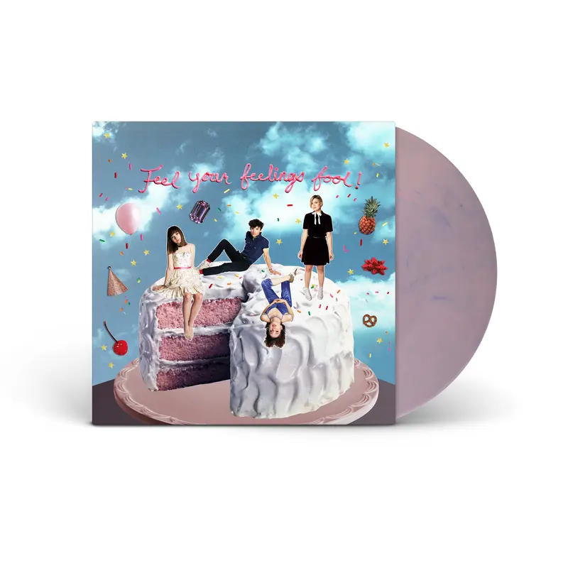 Feel Your Feelings Fool! Marble Pink & Blue vinyl