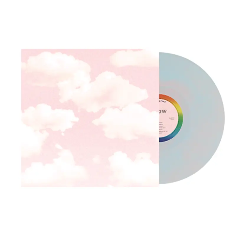 GLOW ON Vinyl (Blue & Pink Galaxy)