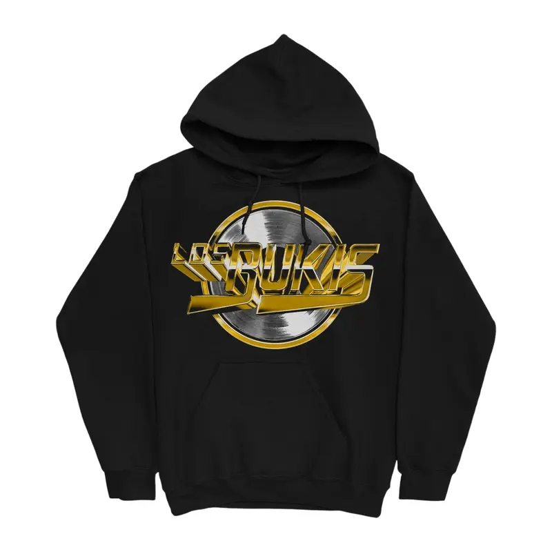 Gold Disc Hoodie (Black)