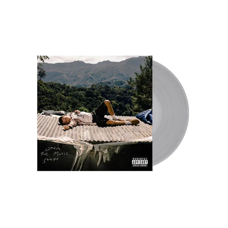 WHEN THE MUSIC STOPS Clear Vinyl
