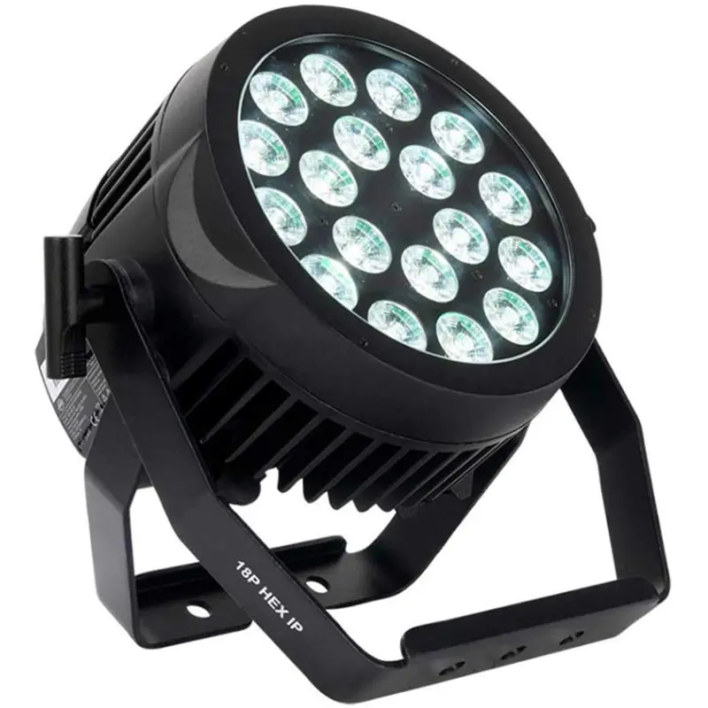 ADJ American DJ 18P Hex IP 18x12W RGBAW Plus UV IP65 Rated LED Par Light