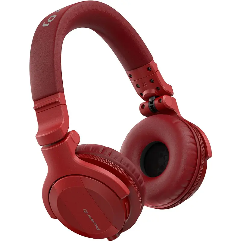 Pioneer DJ HDJ-CUE1BT-R Wireless Bluetooth DJ Headphones - Red