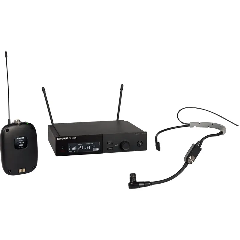 Shure SLXD14/SM35-G58 Combo System with SM35 Lavalier Microphone - G58 Band