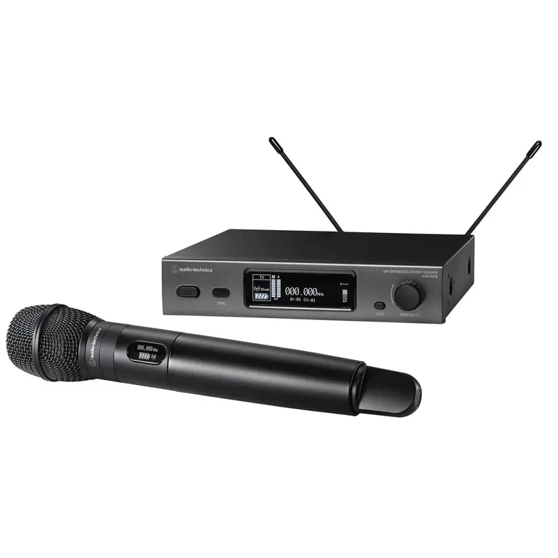 Audio Technica ATW-3212-C710 3000 Series Wireless Handheld Mic with C710 DE2