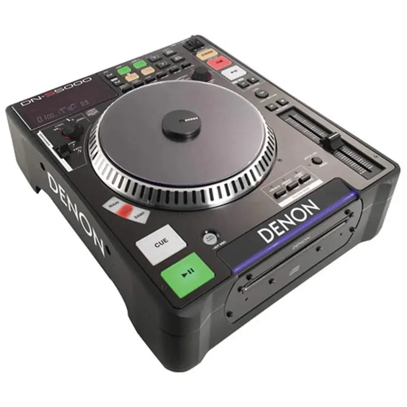 Denon DJ DN-S5000 Table Top CD/MP3 Player with Scratch