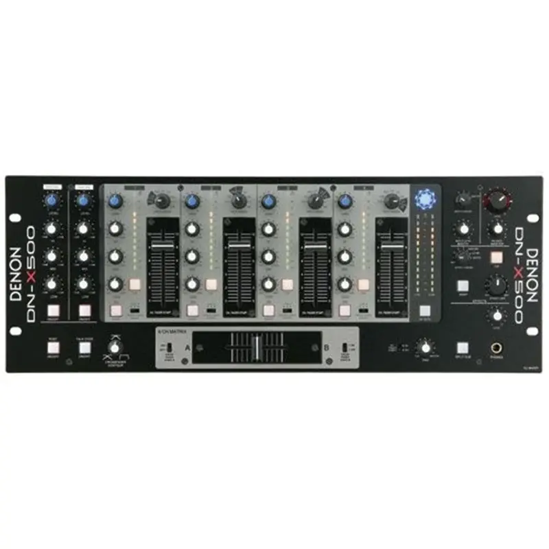 Denon DJ DN-X500 4 Channel 19 in Rackmount DJ Mixer