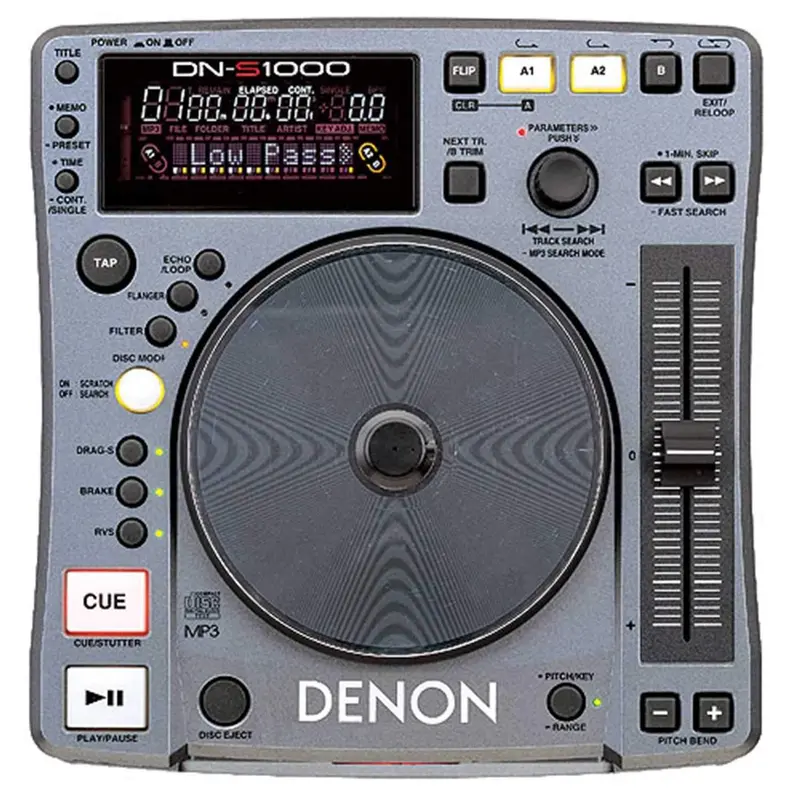 Denon DJ DNS1000 Table Top CD Player with Seamless Loop