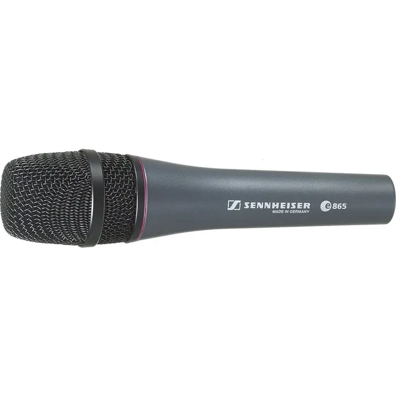 Sennheiser E865 Handheld Condenser Mic with Clip
