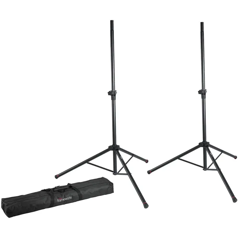 Gator GFW-SPK-2000SET Speaker Stand Pair with Bag