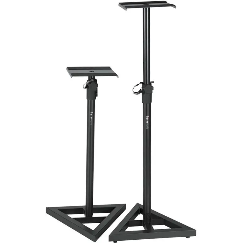 Gator GFWSPKSM50 Dlx Studio Monitor Stands-Pair