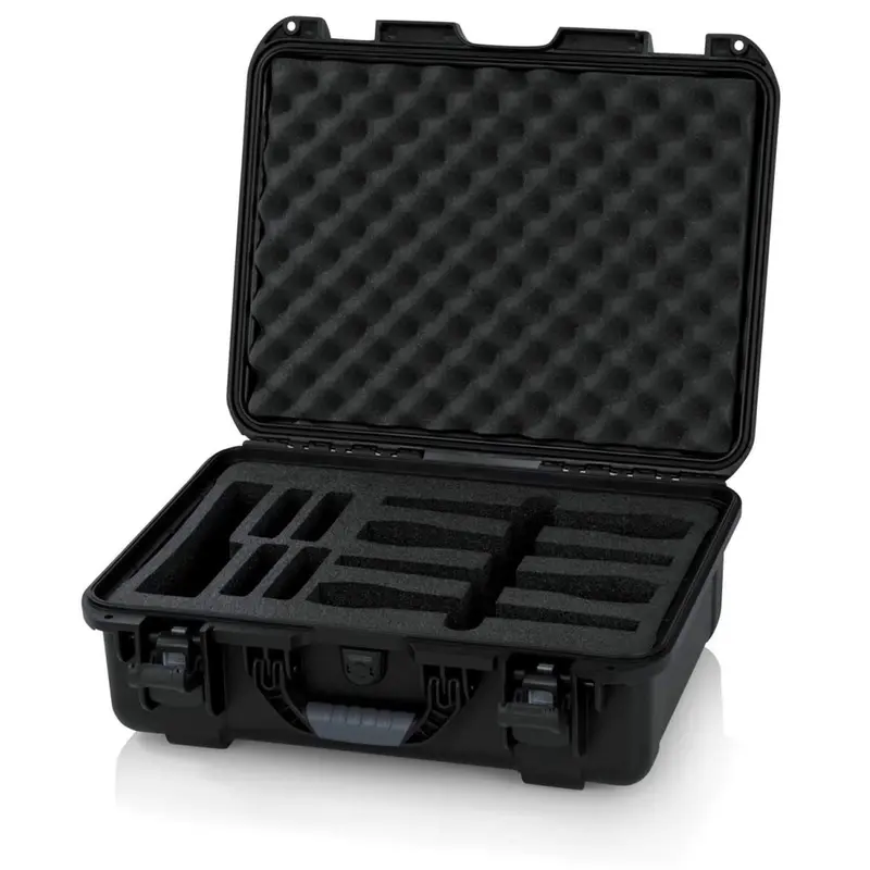 Gator GM-04-WMIC-WP Titan Series Waterproof Case for 4 Wireless Mics