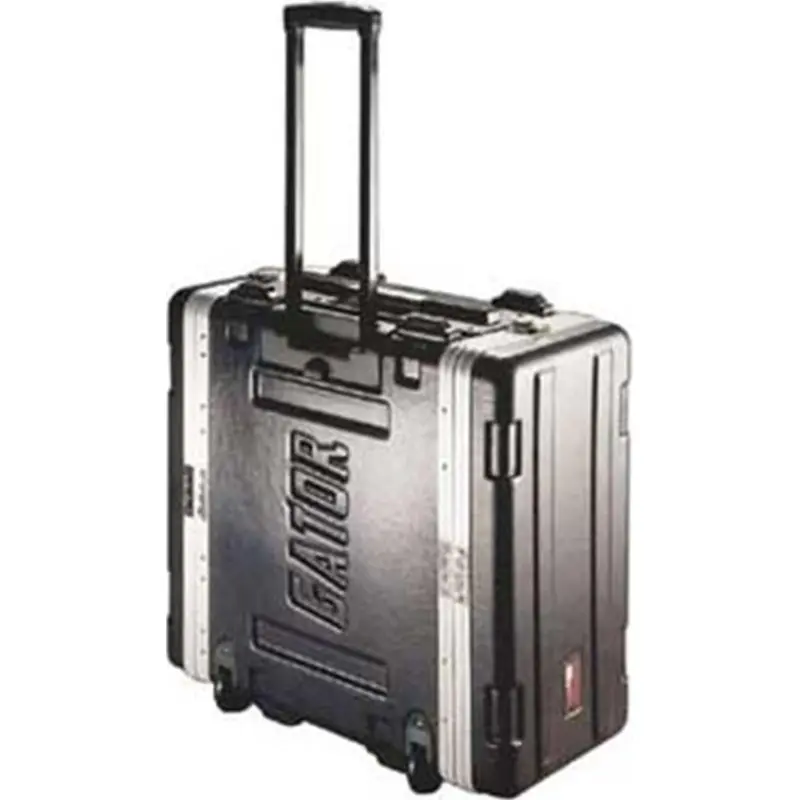 GATOR GRR-8P 8U Powered Rolling Rack Case