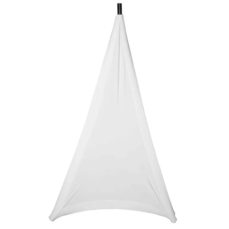 Gator Stretchy Speaker Stand Cover 1 Side White