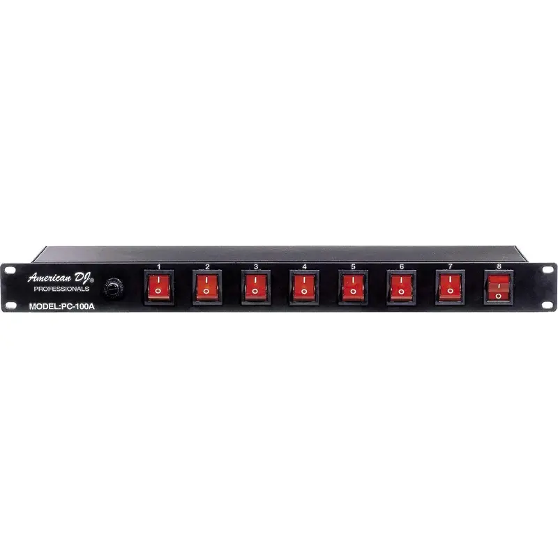 ADJ American DJ 8 Channel On Off Rack AC Switch Controller