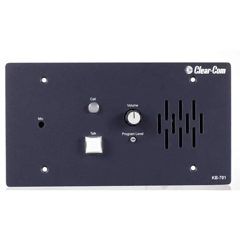 Clear-Com 1-Channel Flush-Mount Speaker Station