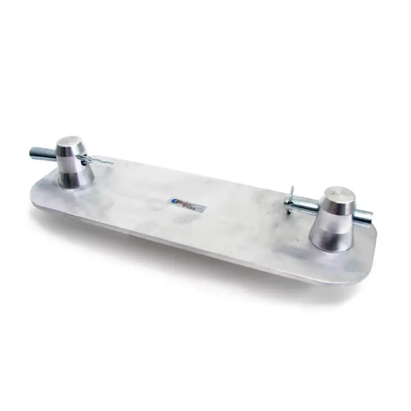 IB4074 1 Ft x 1 Ft Aluminum Base Plate For I Beam