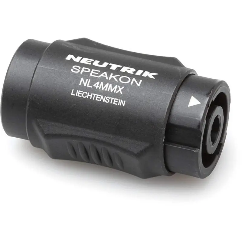 Neutrik NL4MMX 4-Pole Speakon Coupler Connector