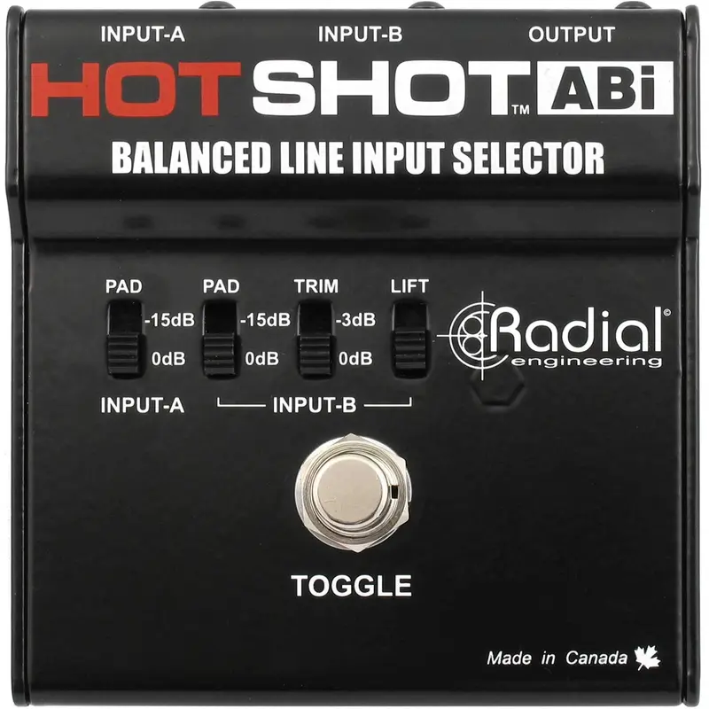Radial HotShot ABi Latching Footswitch