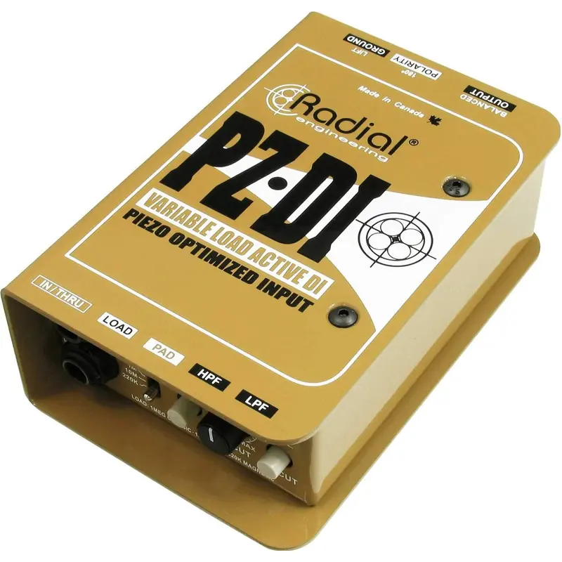 Radial PZ-DI Active DI for Orchestra