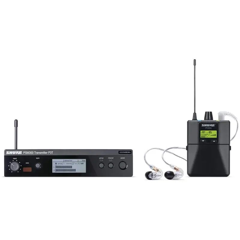 Shure PSM300 In-Ear Wireless System with SE215-CL
