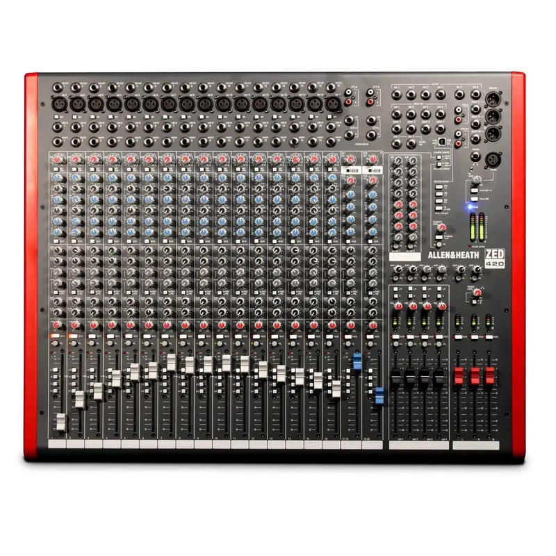 Allen & Heath Zed-420 16 Mic/line 20 Input Mixer