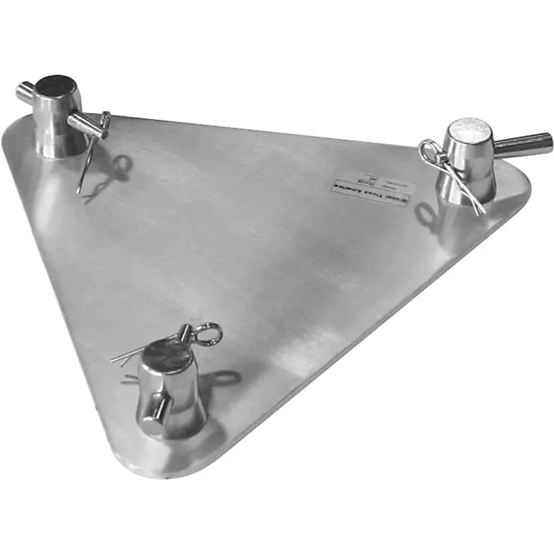 Global Truss TR-4108 1 Ft x 1 Ft Aluminum Base Plate for F33