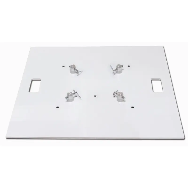 Global Truss White Lighting Truss 30"x30" F34 Aluminum Base Plate