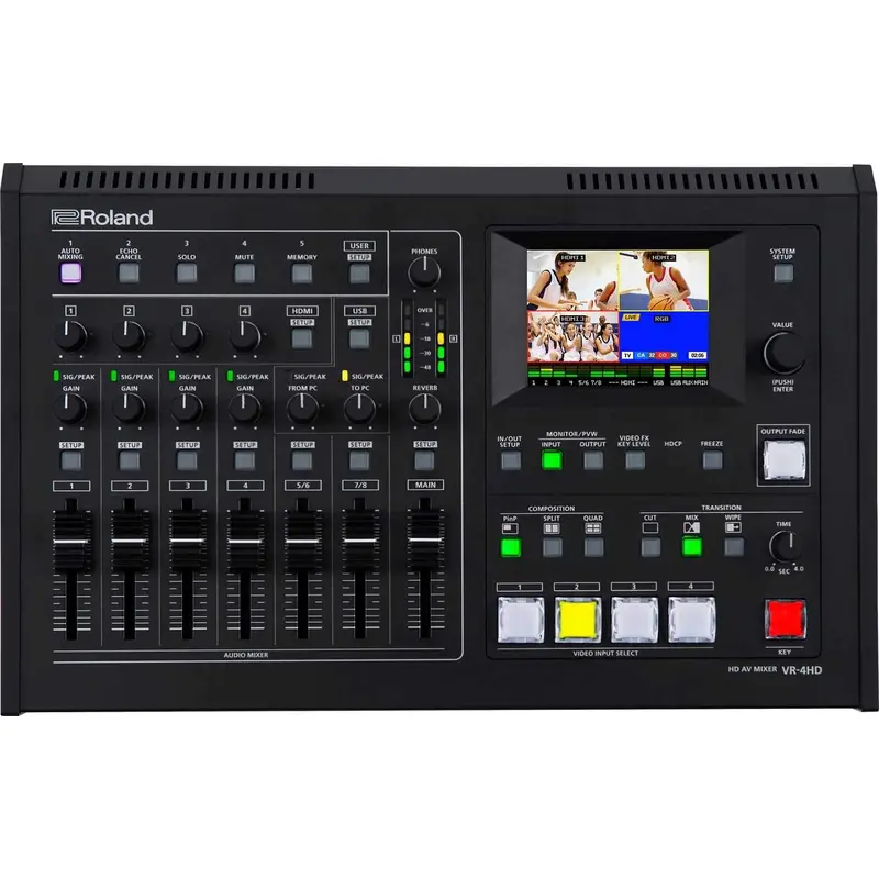 Roland VR4-HD All-in-One HD Video Mixer with USB 3.0