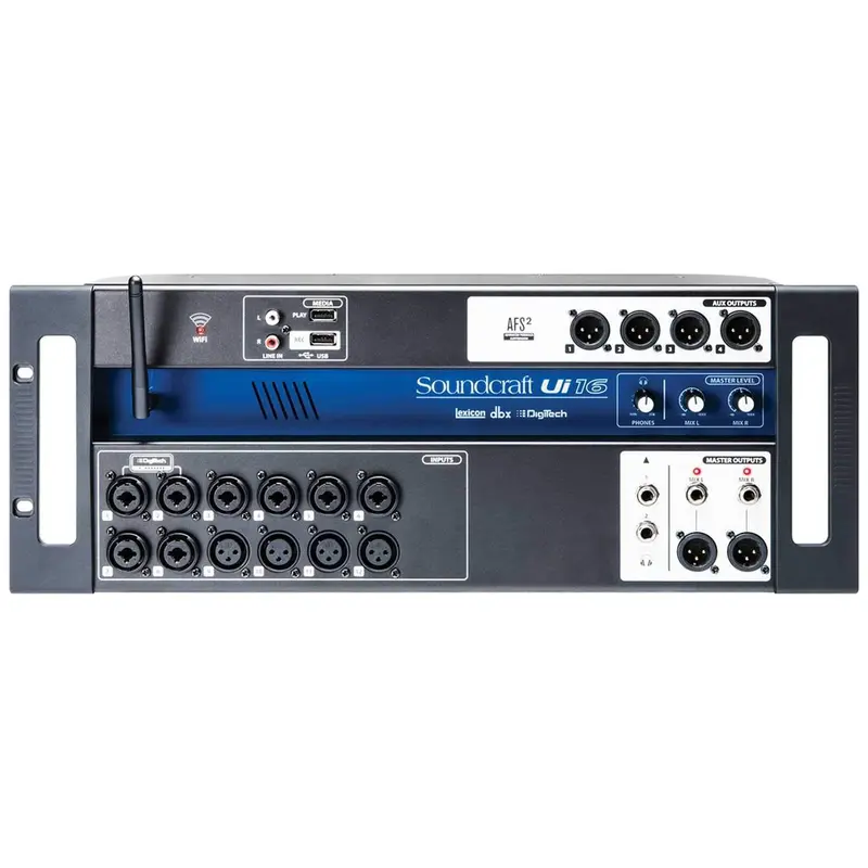 Soundcraft Ui16 Digital Mixer with Integrated Wi-Fi