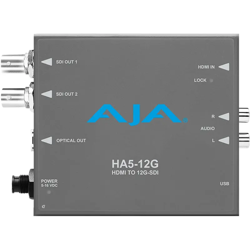 AJA HA512G HDMI to 12G-SDI Converter