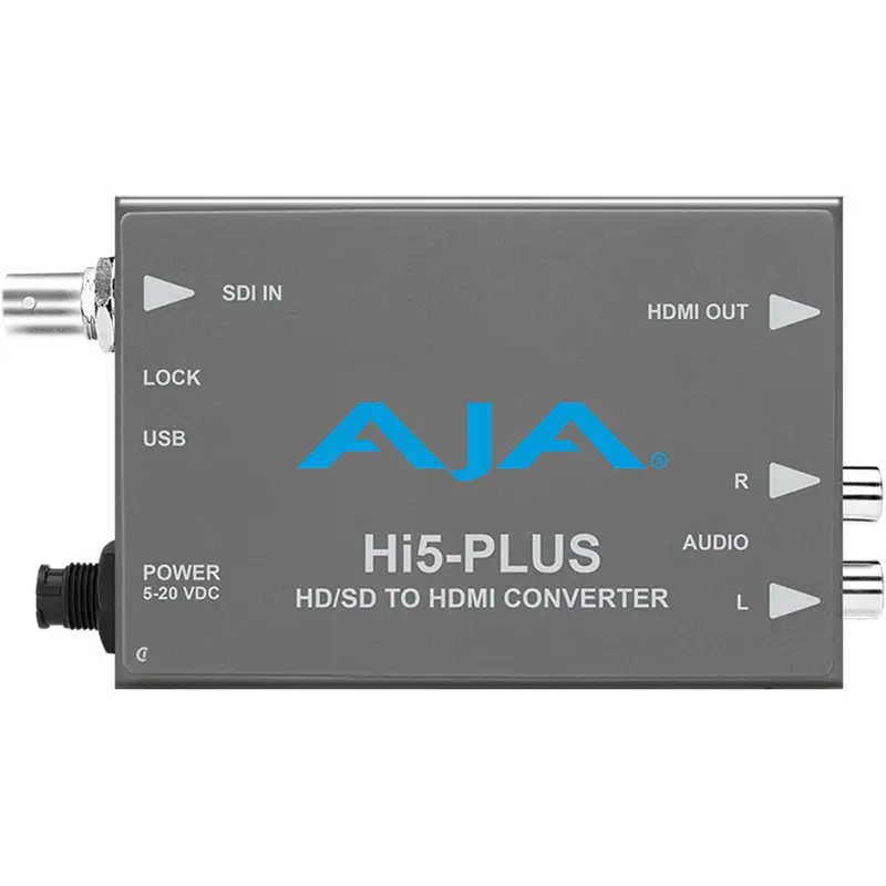 AJA HI5PLUS SD/HD Video to HDMI Converter 1-Channel