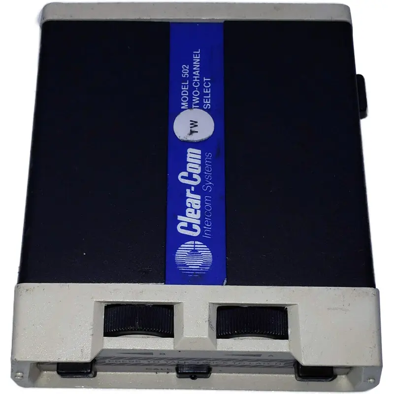 Clear-Com RS502TW Comm Belt Pack Station 2-Channel