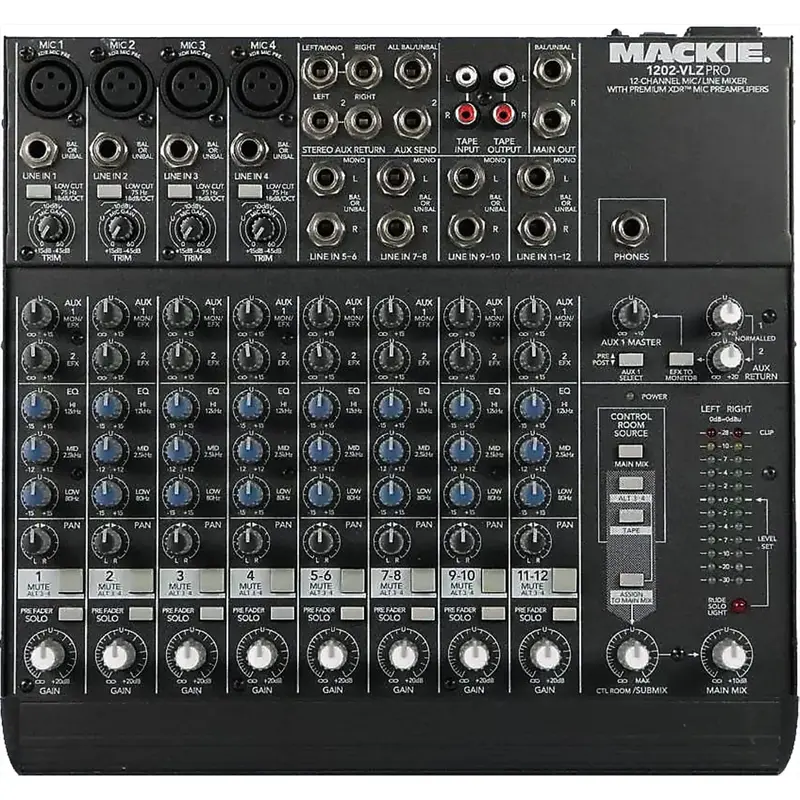 Mackie 1202 VLZ Pro PA/Recording Mixer